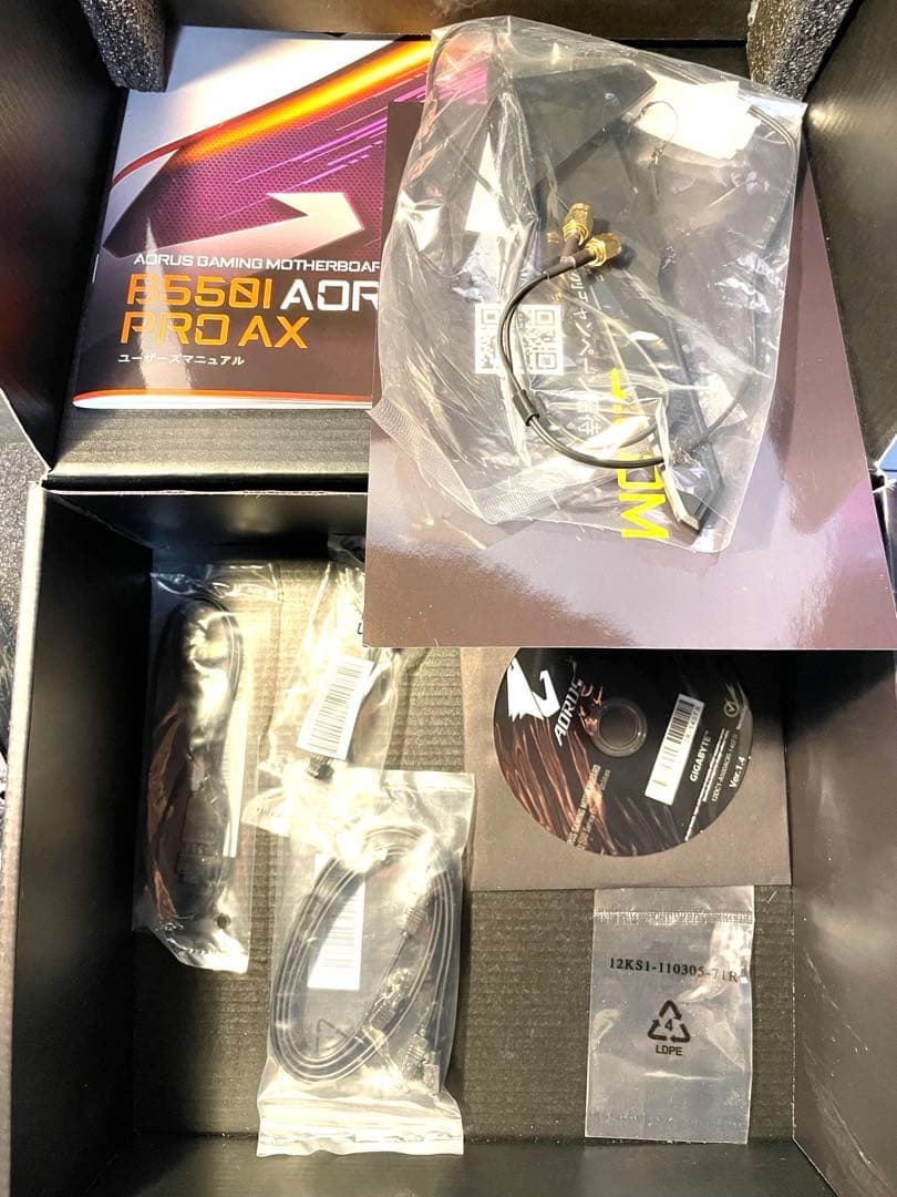 【動作確認済】GIGABYTE B550I AORUS PRO AX