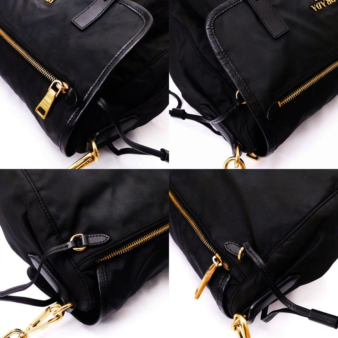 超美品 PRADA プラダ メッセンジャーバッグ ショルダーバッグ