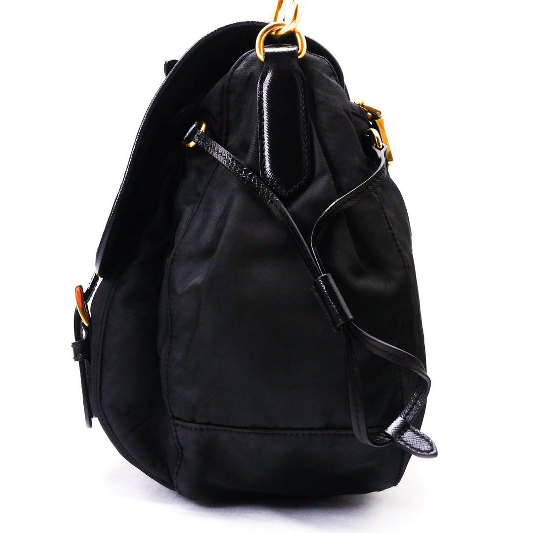 超美品 PRADA プラダ メッセンジャーバッグ ショルダーバッグ