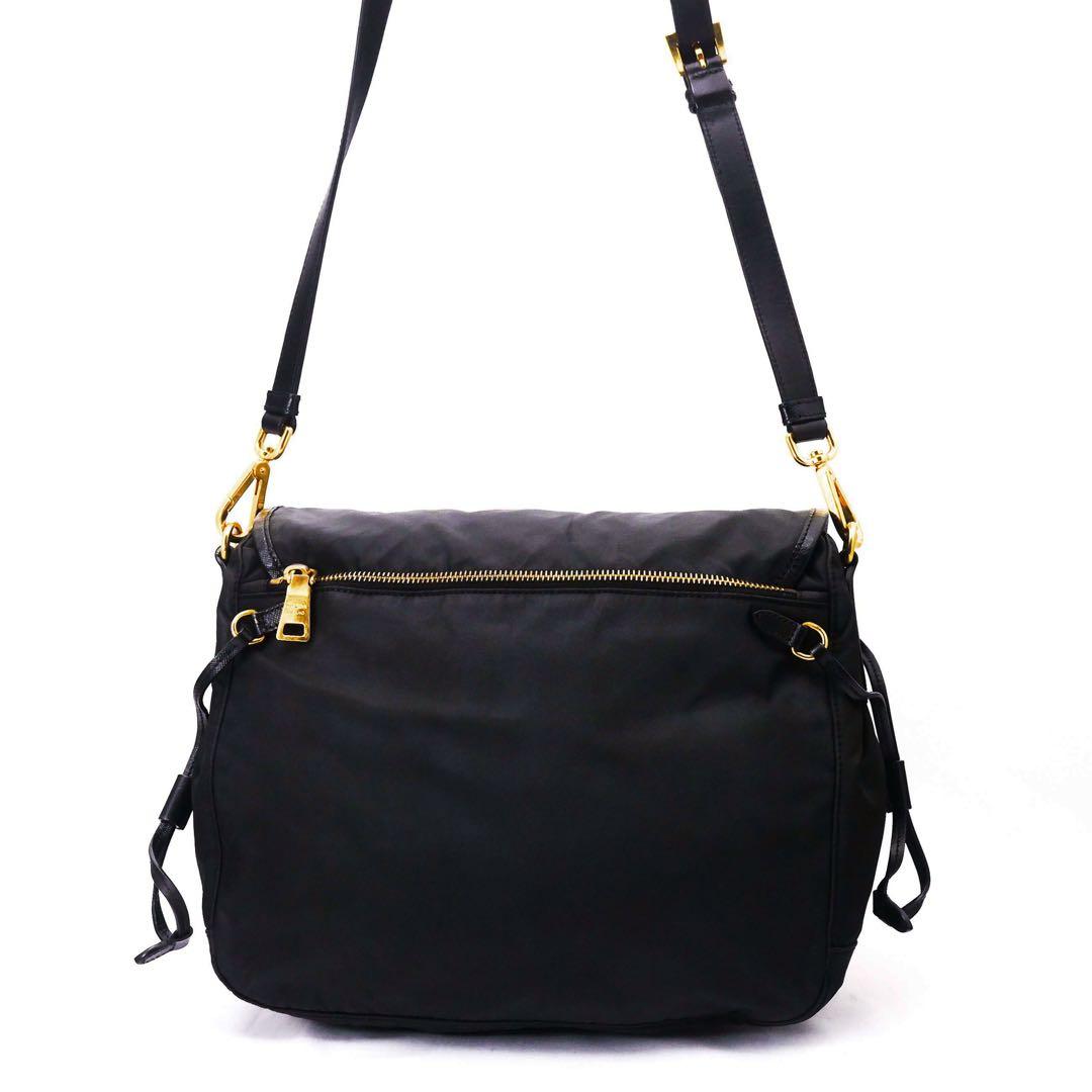 超美品 PRADA プラダ メッセンジャーバッグ ショルダーバッグ
