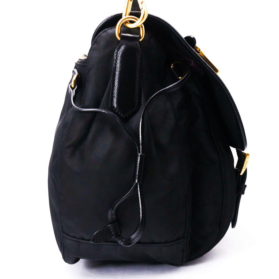 超美品 PRADA プラダ メッセンジャーバッグ ショルダーバッグ