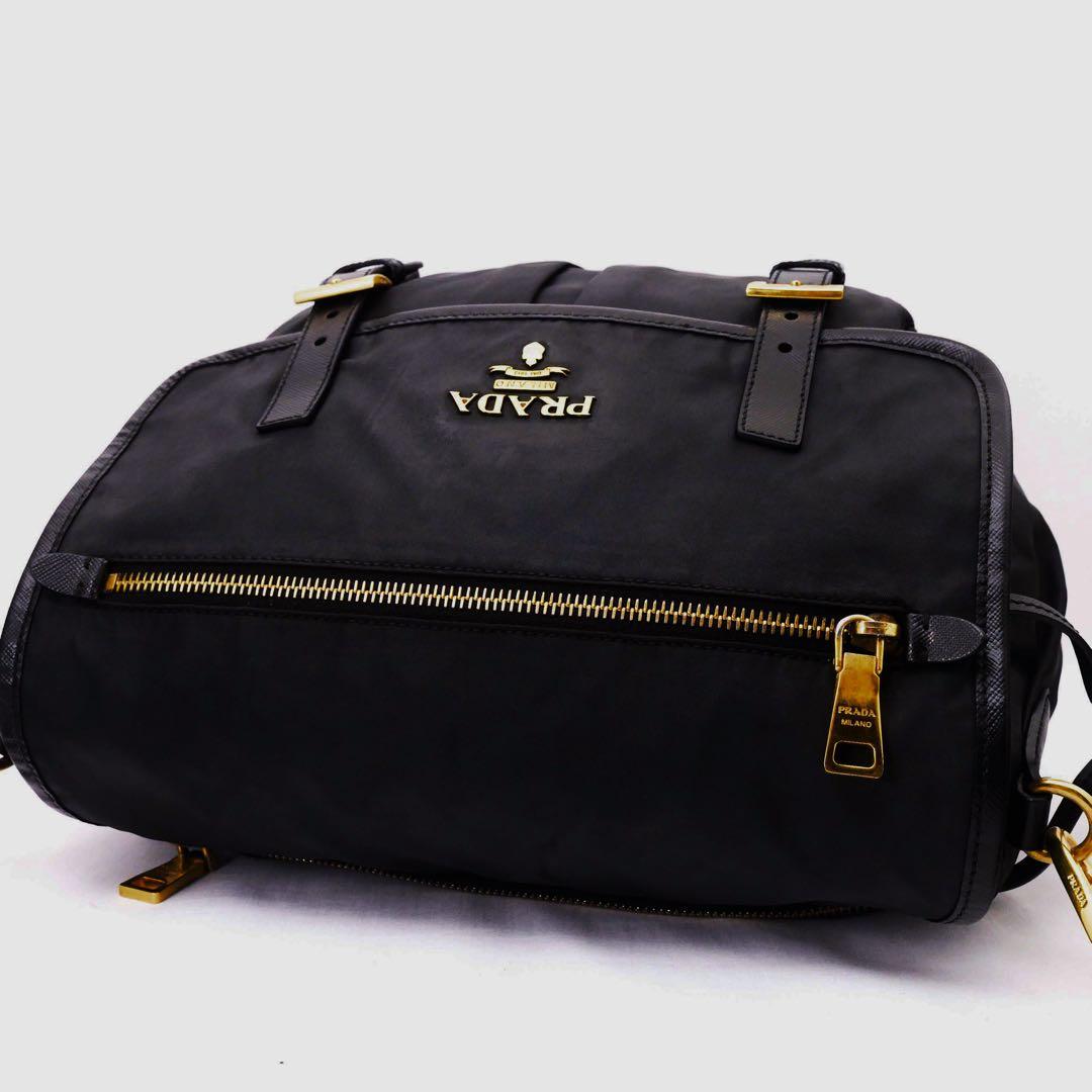 超美品 PRADA プラダ メッセンジャーバッグ ショルダーバッグ