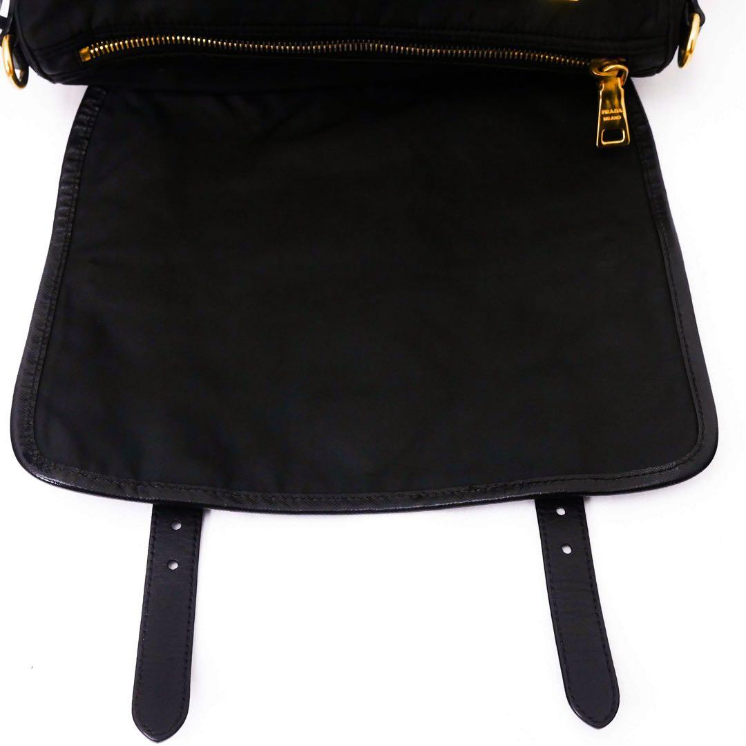 超美品 PRADA プラダ メッセンジャーバッグ ショルダーバッグ
