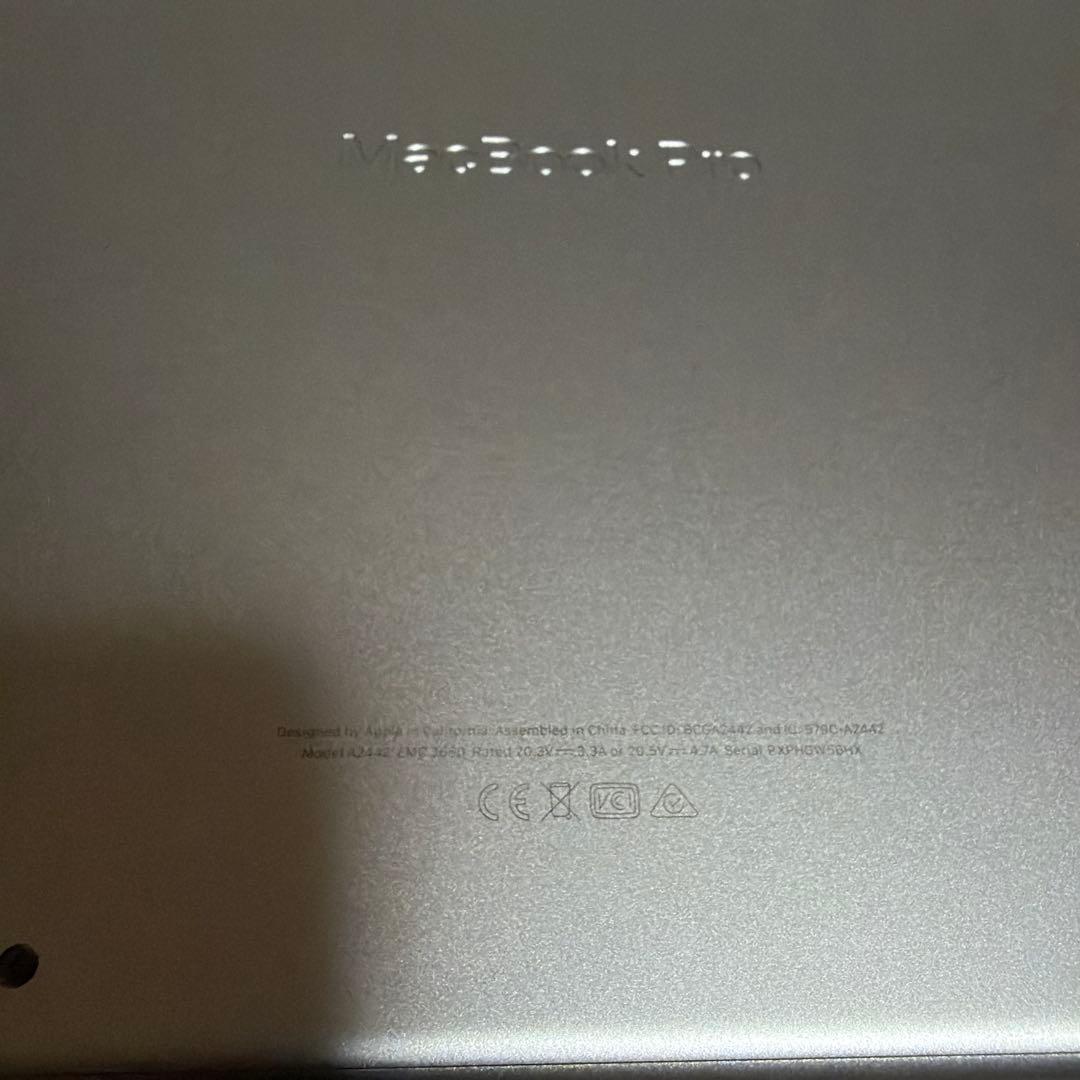 【美品】MacBookPro メモリ32GB/512GB/14インチ2021年製