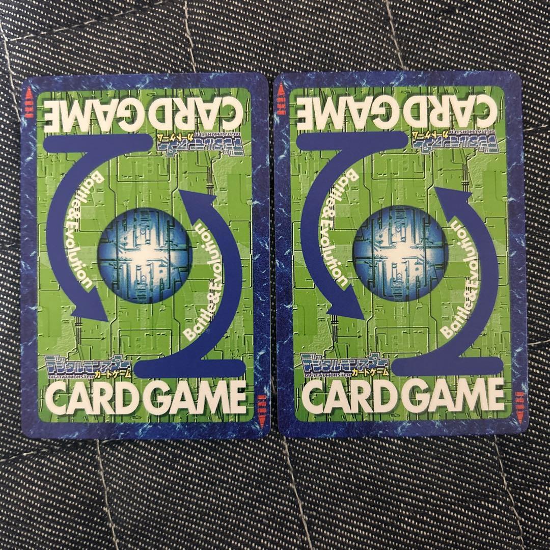 旧デジモンカード　Re-4 シスタモン　ノワール　Re-3 シスタモン　ブラン