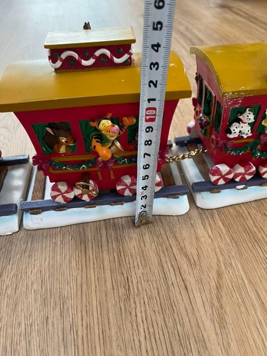 【希少】ディズニークリスマストレインフィギュア オルゴール 2000