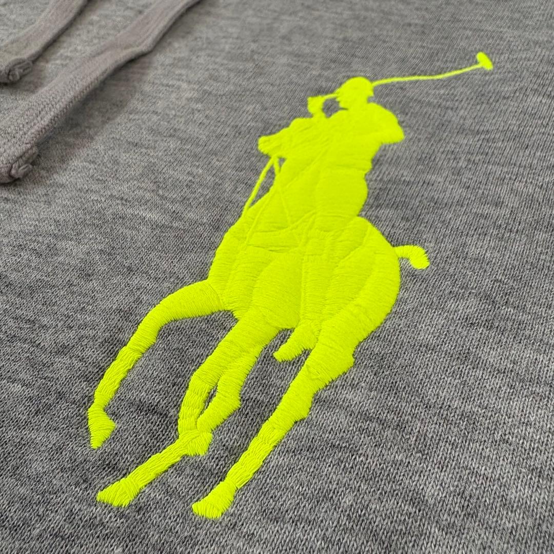 ポロラルフローレン パーカー ビッグポニー 刺繍　フーディー　裏起毛　スウェット
