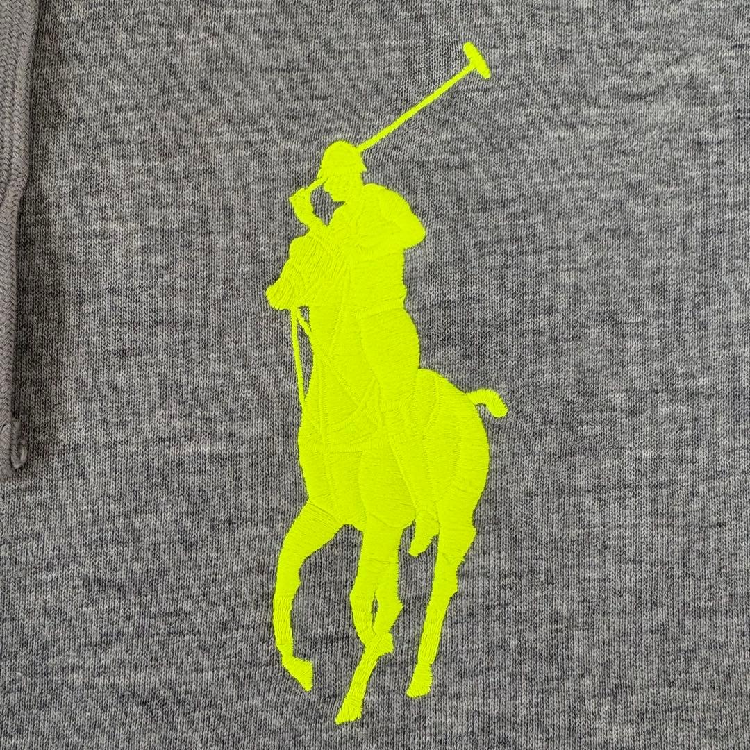 ポロラルフローレン パーカー ビッグポニー 刺繍　フーディー　裏起毛　スウェット