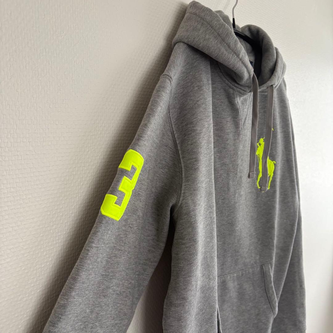 ポロラルフローレン パーカー ビッグポニー 刺繍　フーディー　裏起毛　スウェット