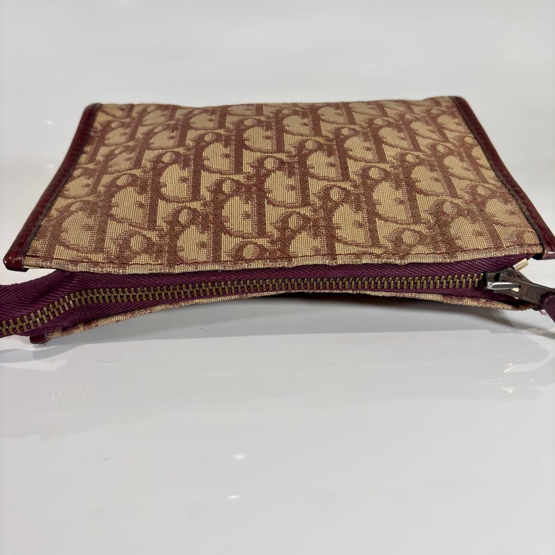 DIOR ディオール クラッチ セカンドバッグ トロッター柄 オブリーク