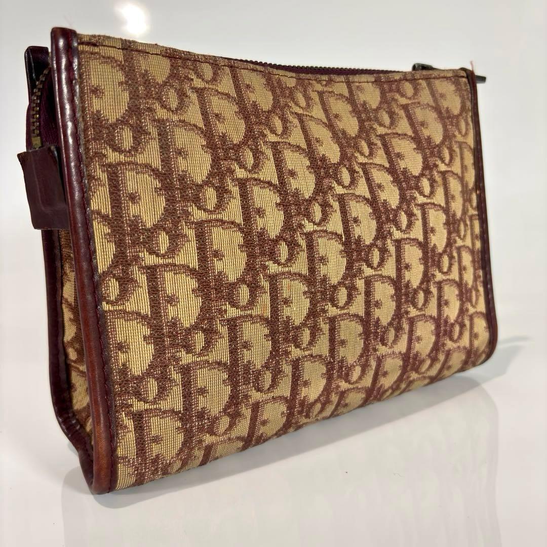 DIOR ディオール クラッチ セカンドバッグ トロッター柄 オブリーク
