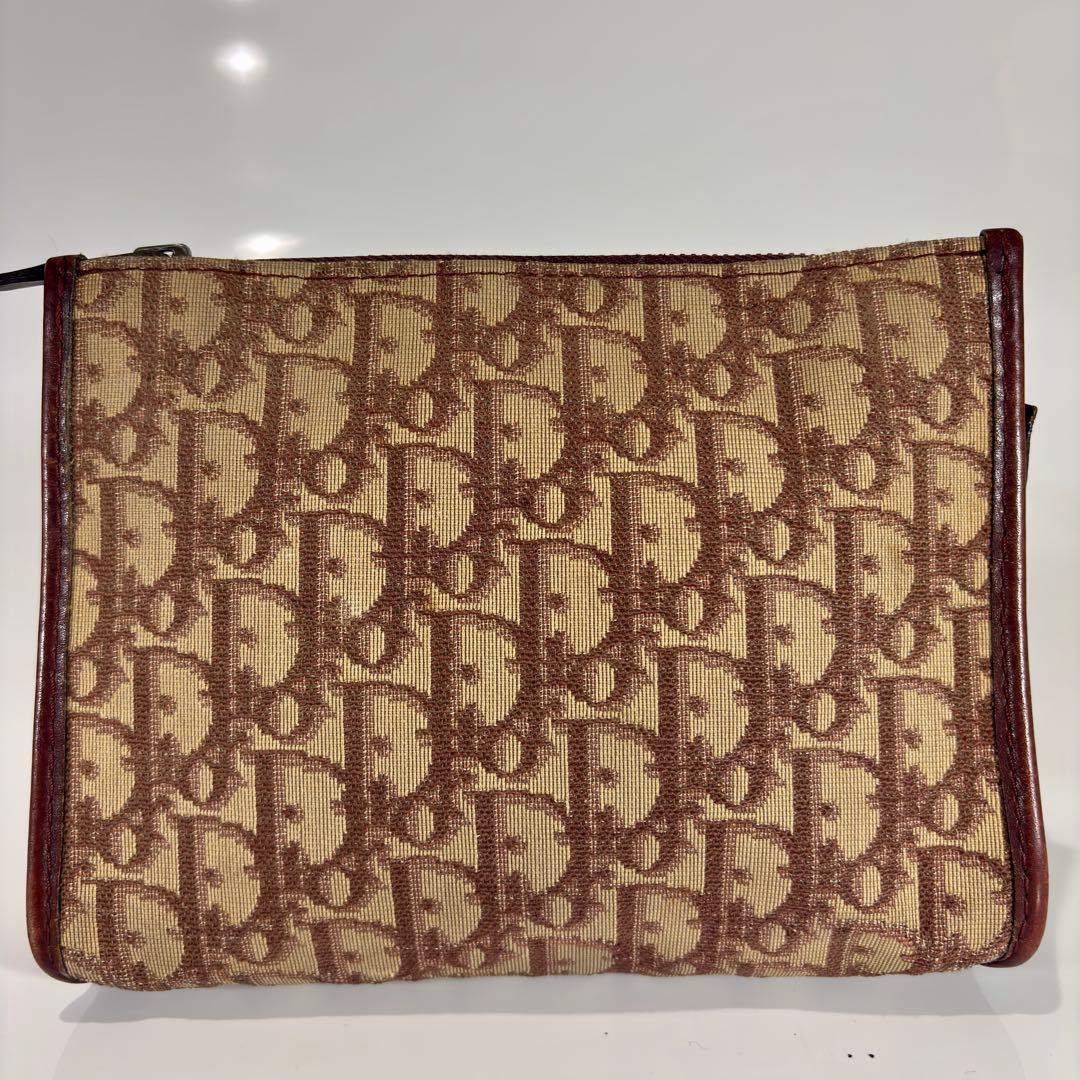 DIOR ディオール クラッチ セカンドバッグ トロッター柄 オブリーク
