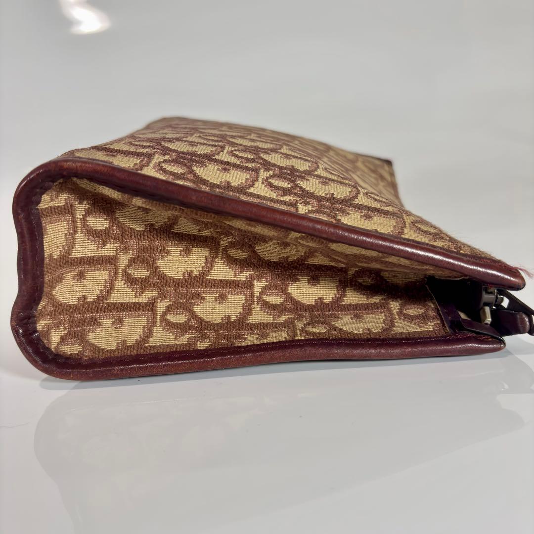 DIOR ディオール クラッチ セカンドバッグ トロッター柄 オブリーク