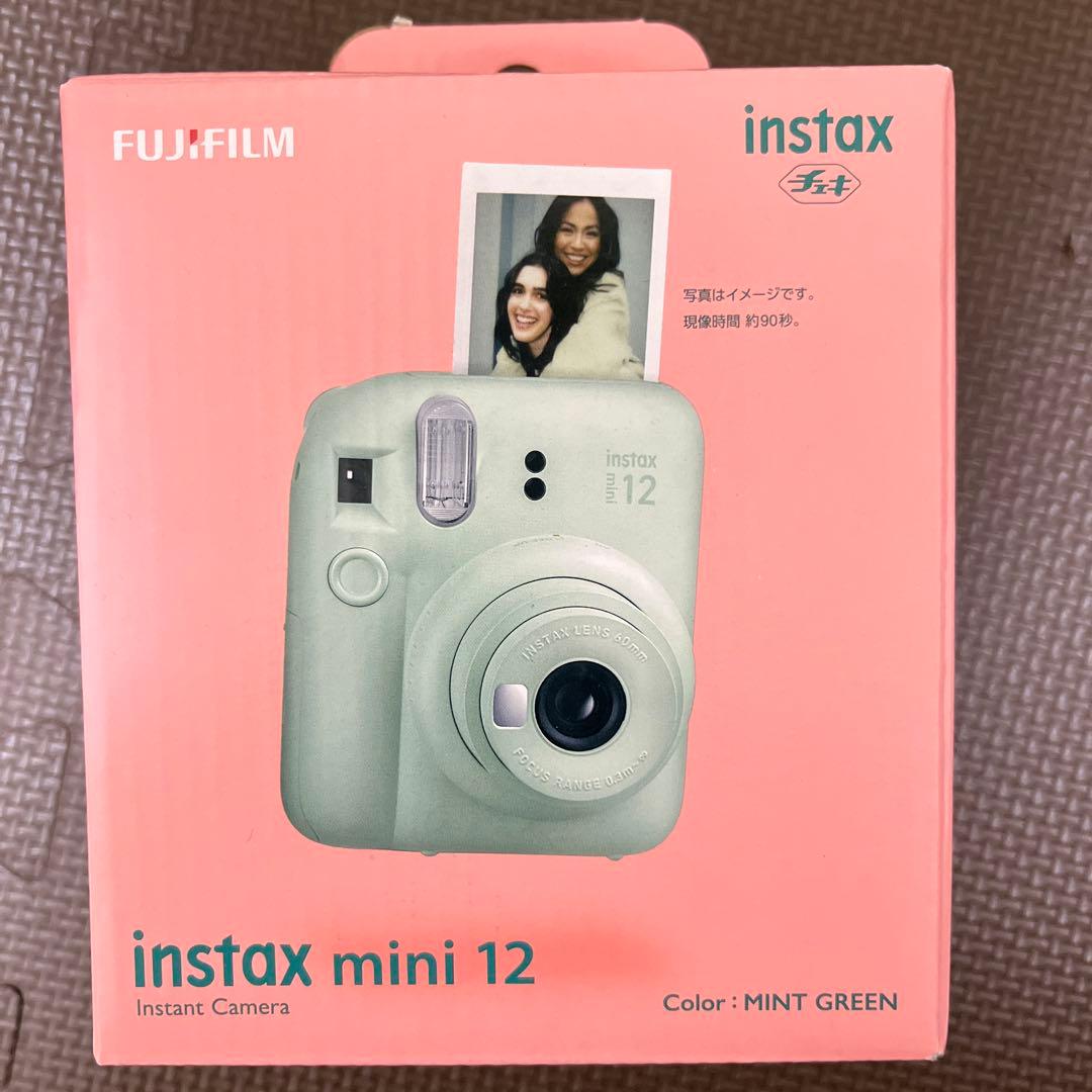 富士フイルムチェキ インスタントカメラ instax mini 12