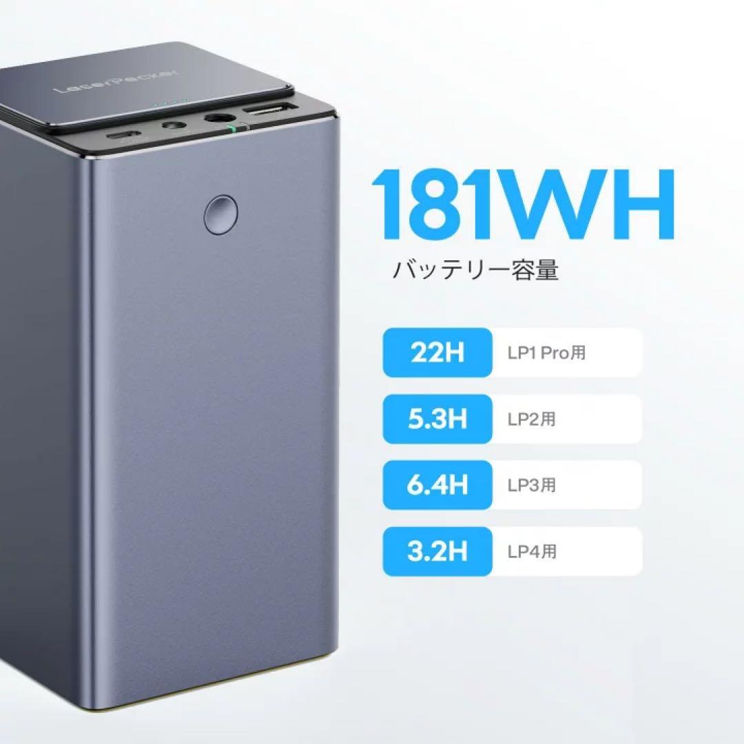 LaserPecker パワーパックプラス 23550mAh