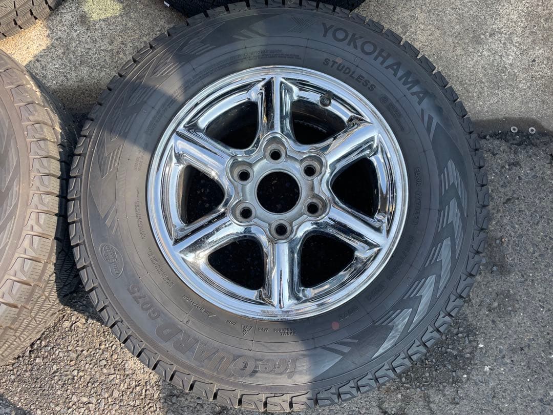 235/70R16 M14 GMC タホ スタッドレスタイヤホイール‼️バラ売り可