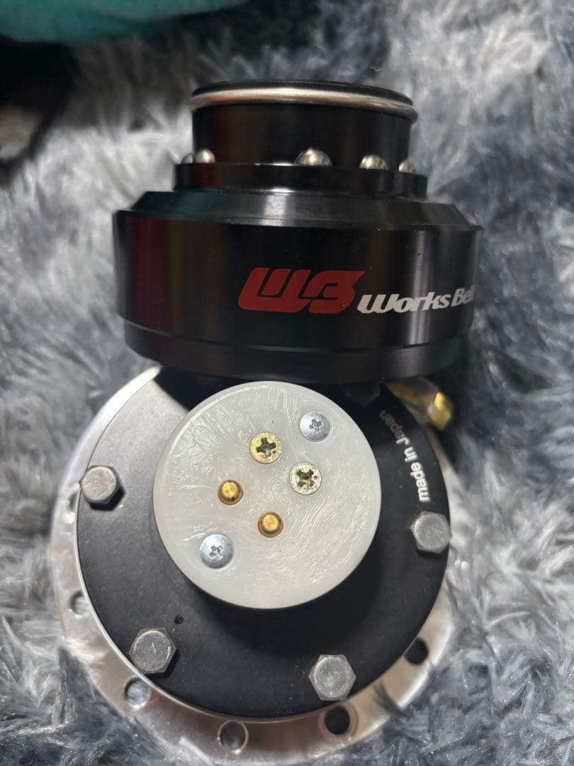 ワークスベル ラフィックス2 クイックリリースボス ブラック