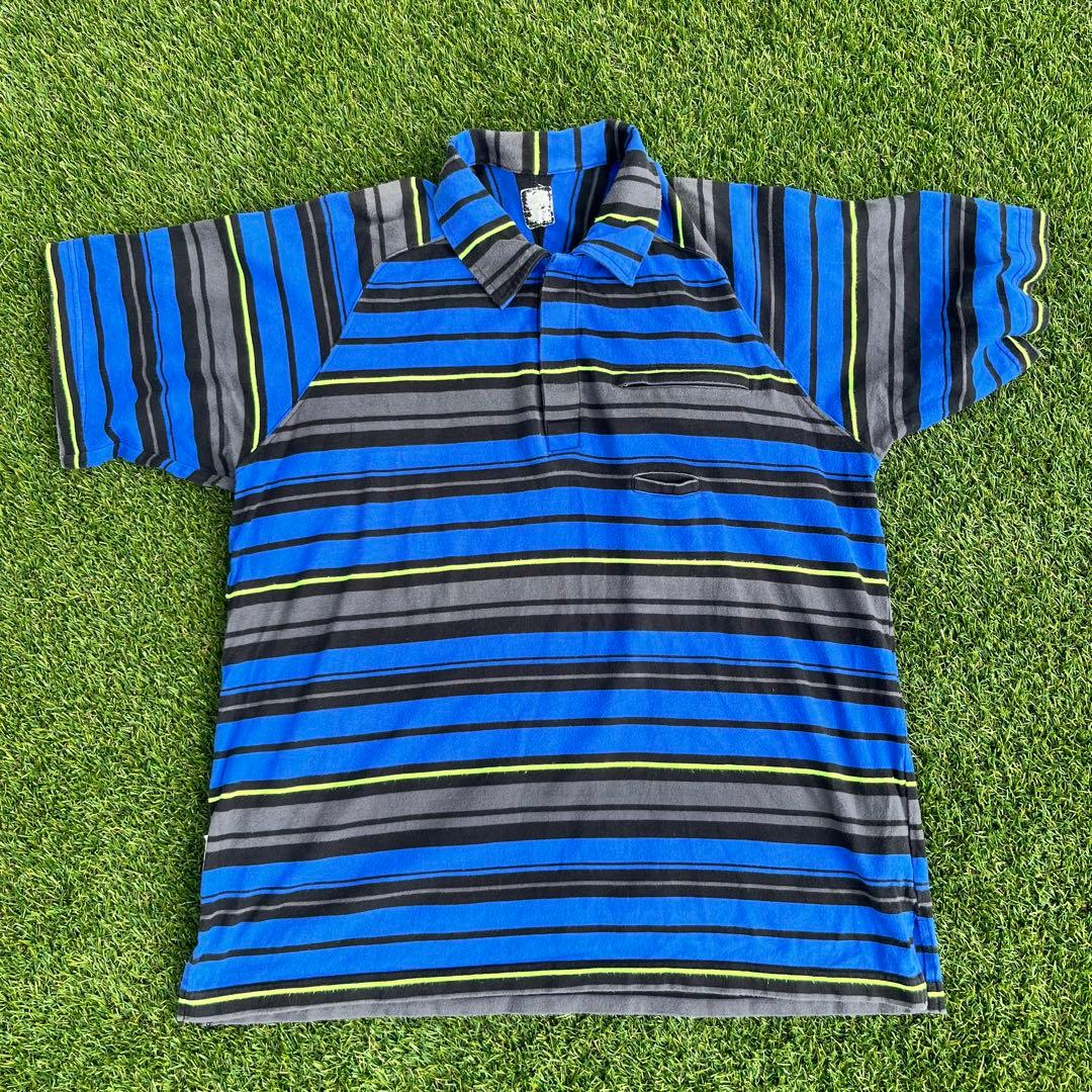 undercoverアンダーカバー CHAOTIC DISCORDボーダーポロM