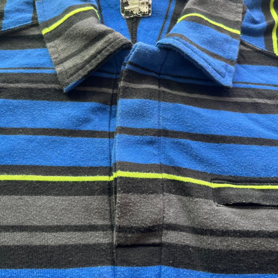 undercoverアンダーカバー CHAOTIC DISCORDボーダーポロM