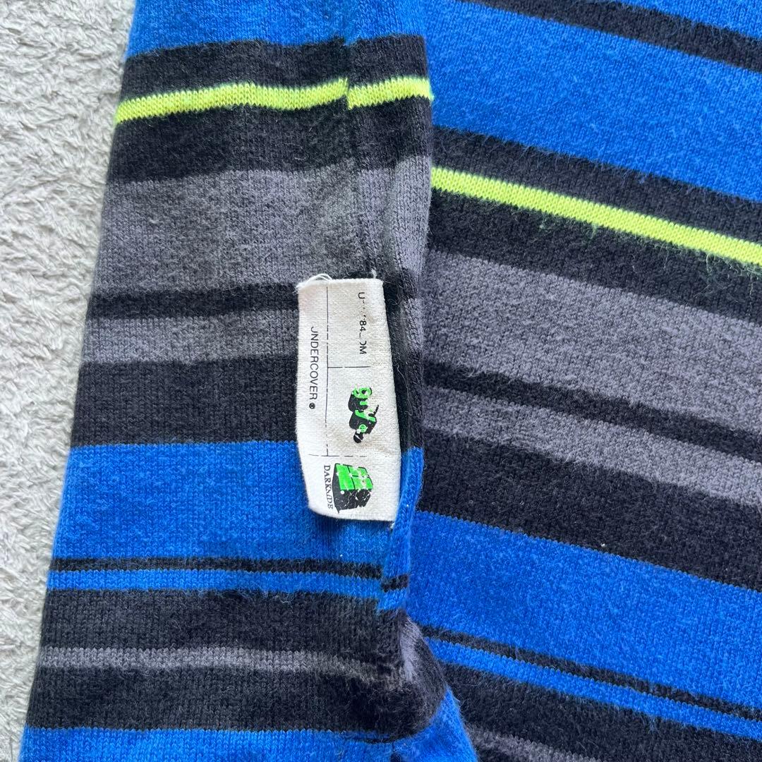 undercoverアンダーカバー CHAOTIC DISCORDボーダーポロM