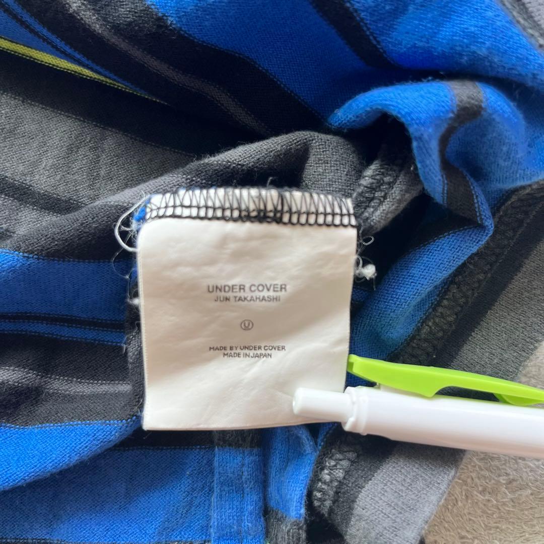 undercoverアンダーカバー CHAOTIC DISCORDボーダーポロM