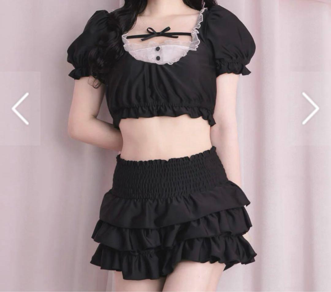 pium 水着 ドーリーフリルセパレートスイムウェア