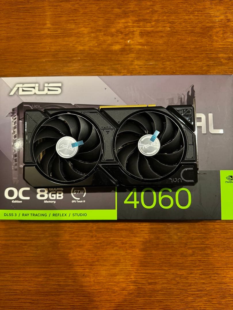 グラフィックボード・グラボ・ビデオカード ASUS DUAL GeForce RTX 4060OC 8GB