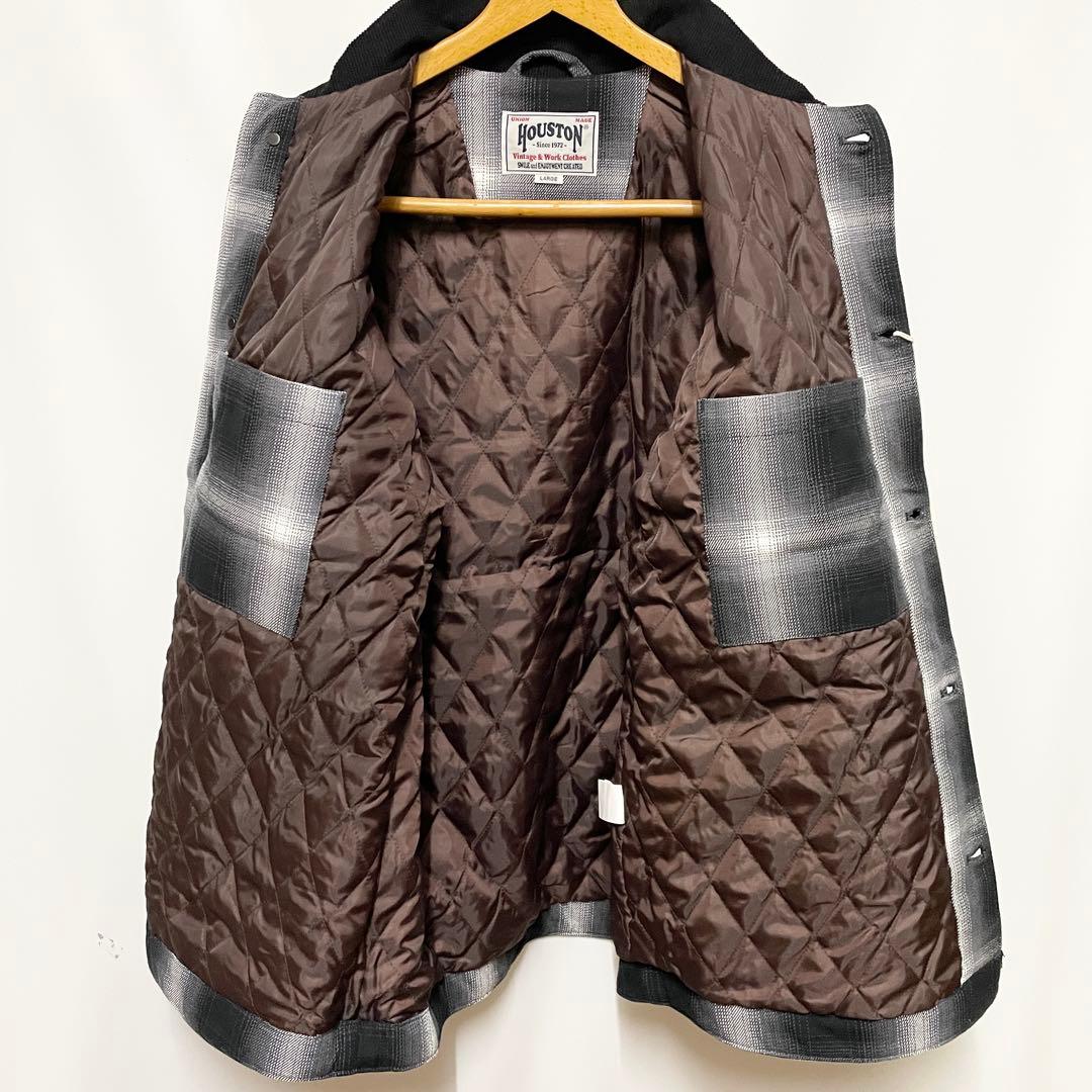 新品未使用HOUSTONヒューストン　カバーオール　ブラック　XL