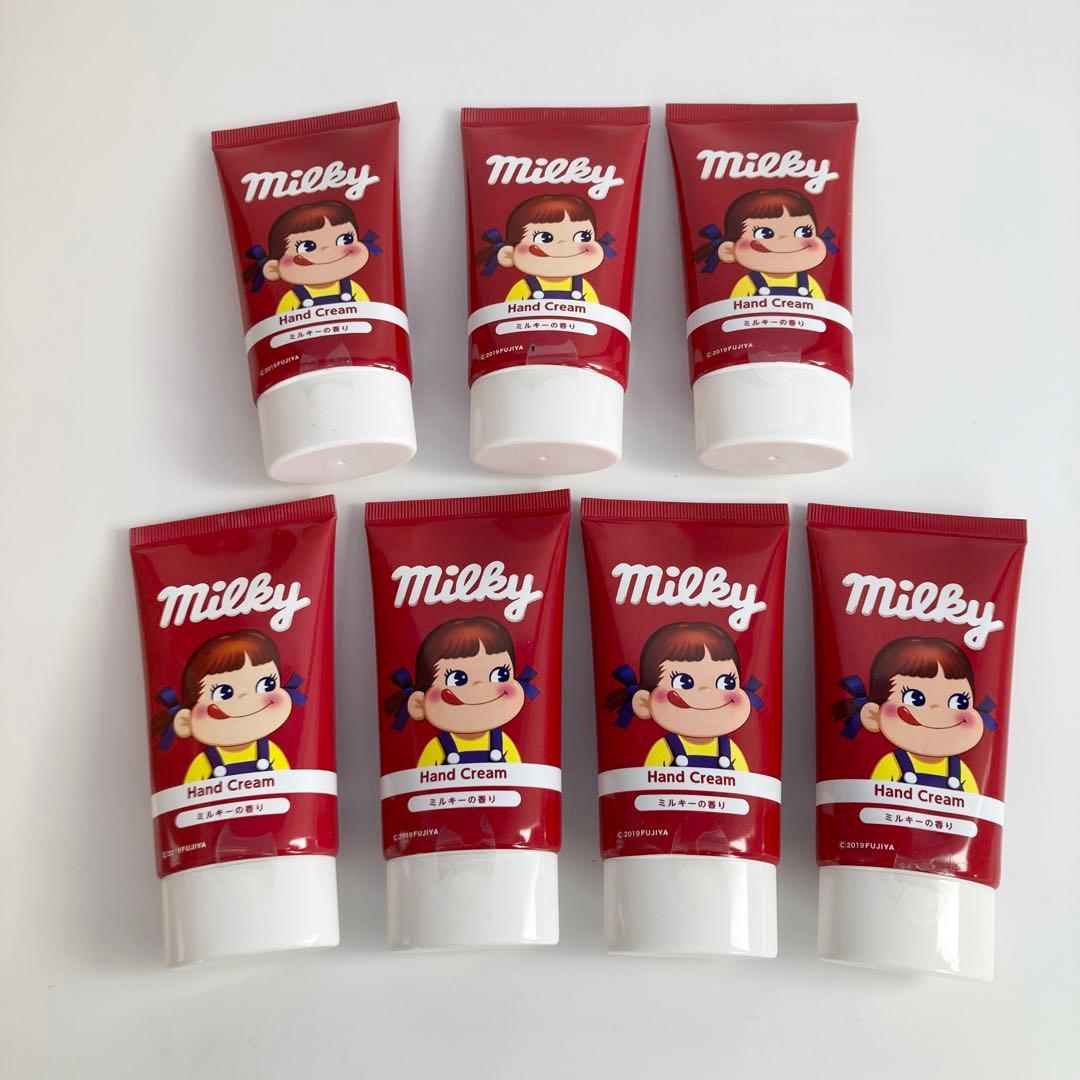 アクア シャボン× 不二家 ミルキーの香り ハンドクリーム　50g 7個