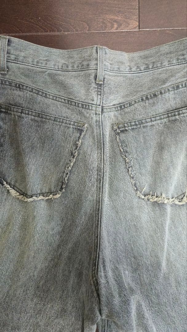 GRANCY デニムパンツ　ブラウン　L