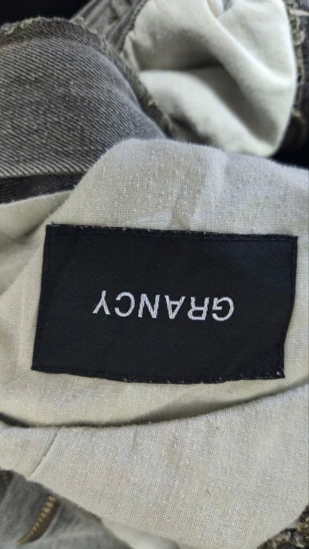 GRANCY デニムパンツ　ブラウン　L