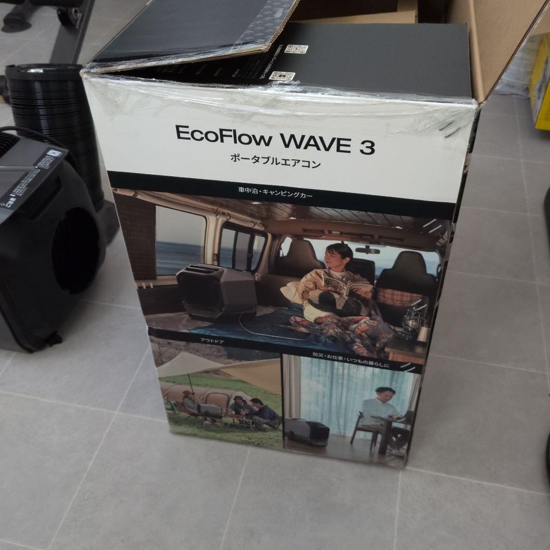 EcoFlow WAVE 3 ポータブルエアコン　一回使用