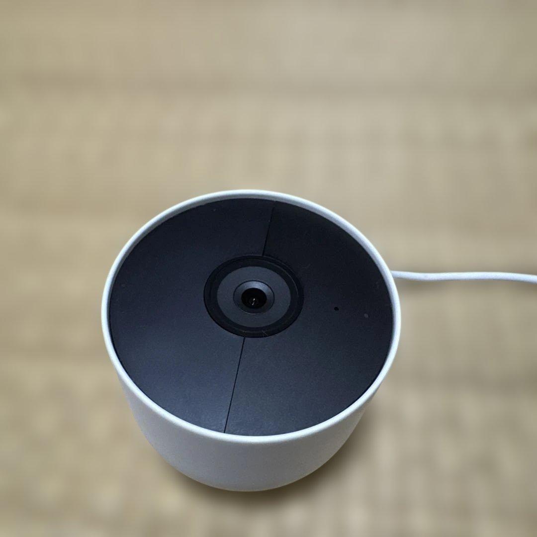 Google Nest Cam 屋内/屋外対応 電源ケーブルあり
