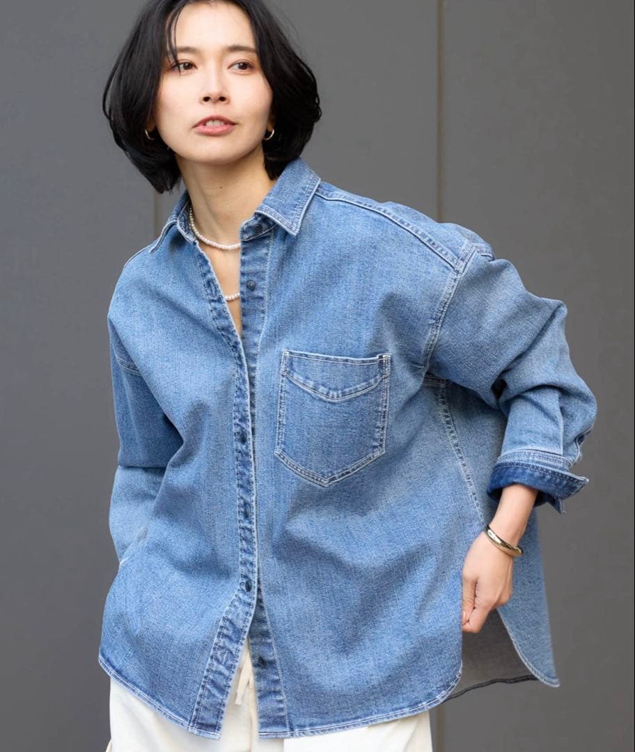 新品タグ付き　バンヤードストーム　デニムシャツジャケット