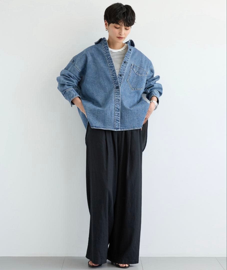 新品タグ付き　バンヤードストーム　デニムシャツジャケット