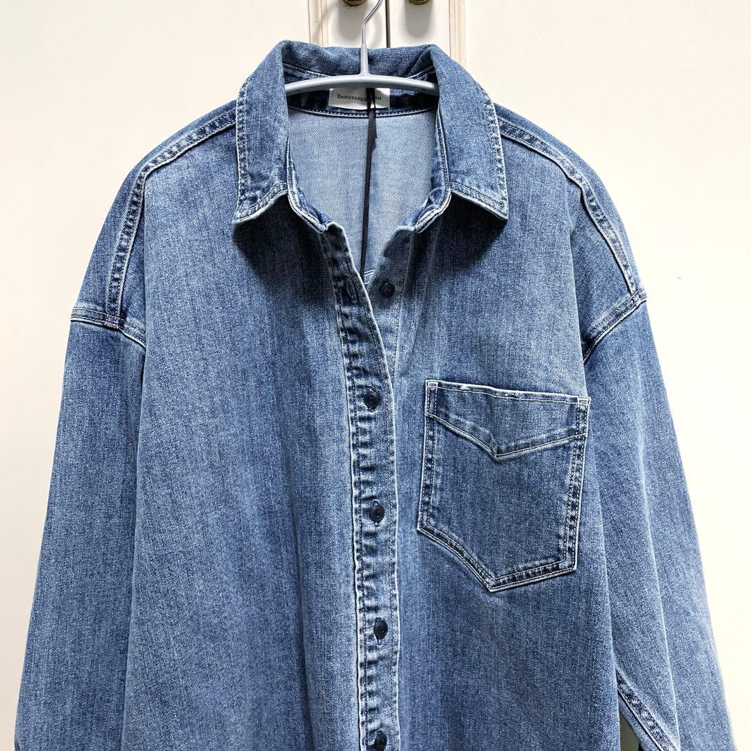 新品タグ付き　バンヤードストーム　デニムシャツジャケット
