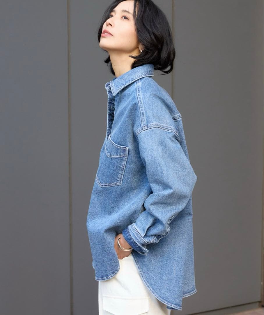 新品タグ付き　バンヤードストーム　デニムシャツジャケット