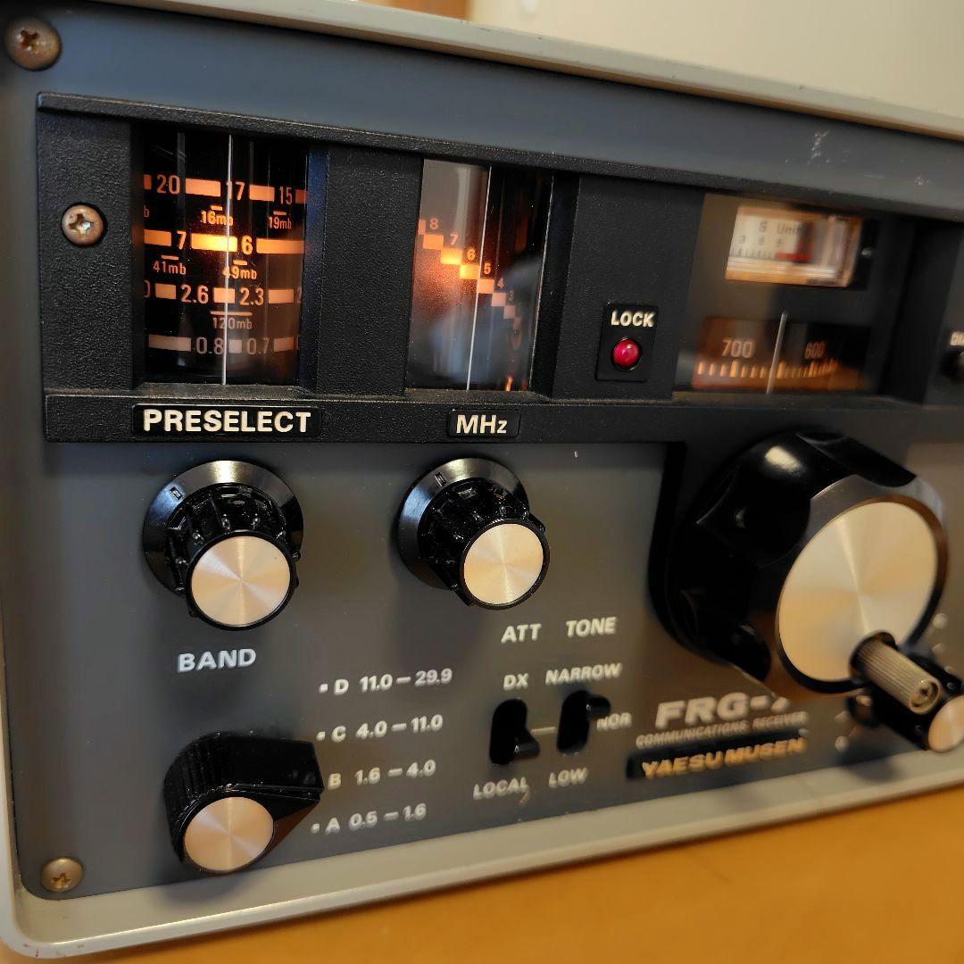 FRG-7 八重洲無線　コミュニケーションレシーバー　受信機　短波　初期型