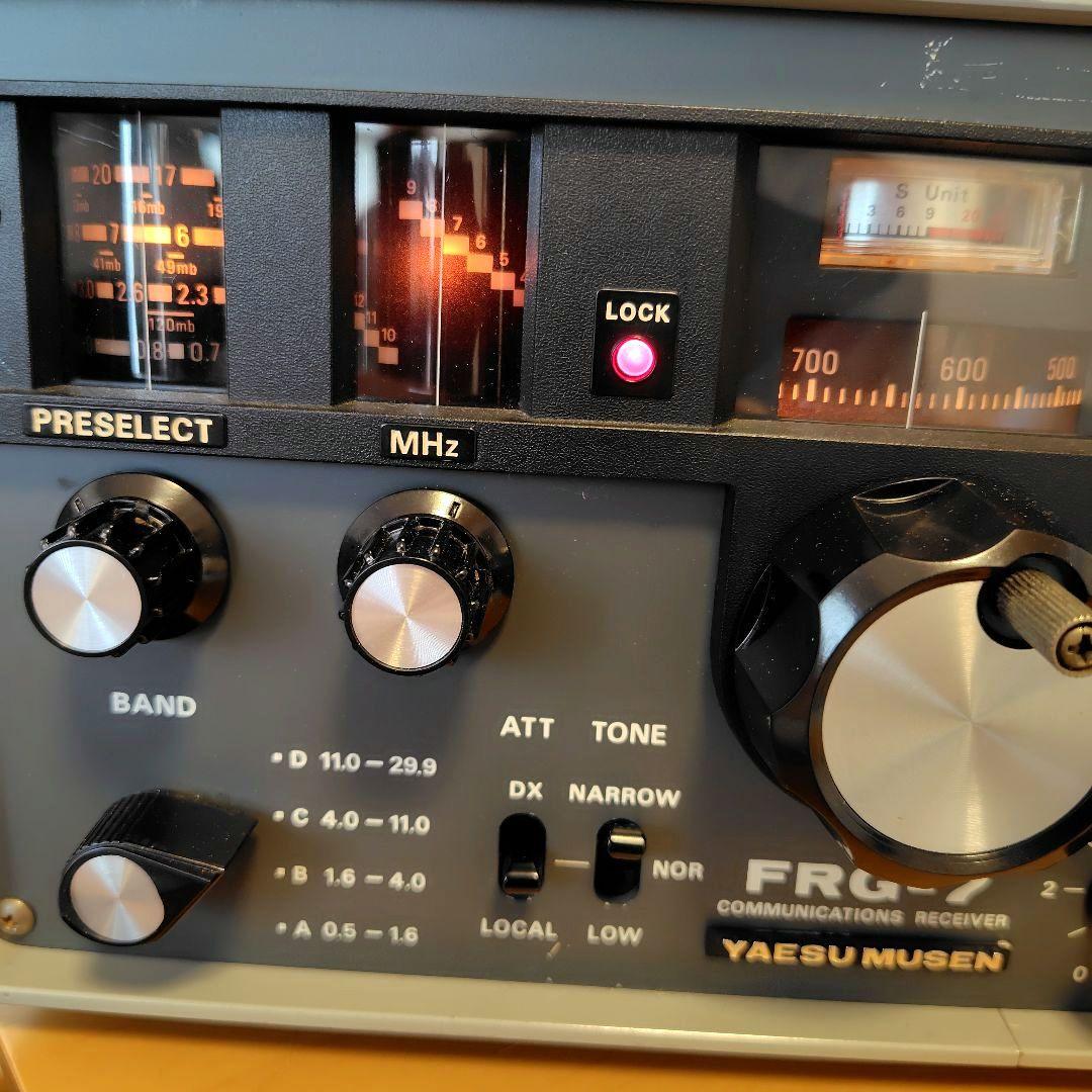 FRG-7 八重洲無線　コミュニケーションレシーバー　受信機　短波　初期型