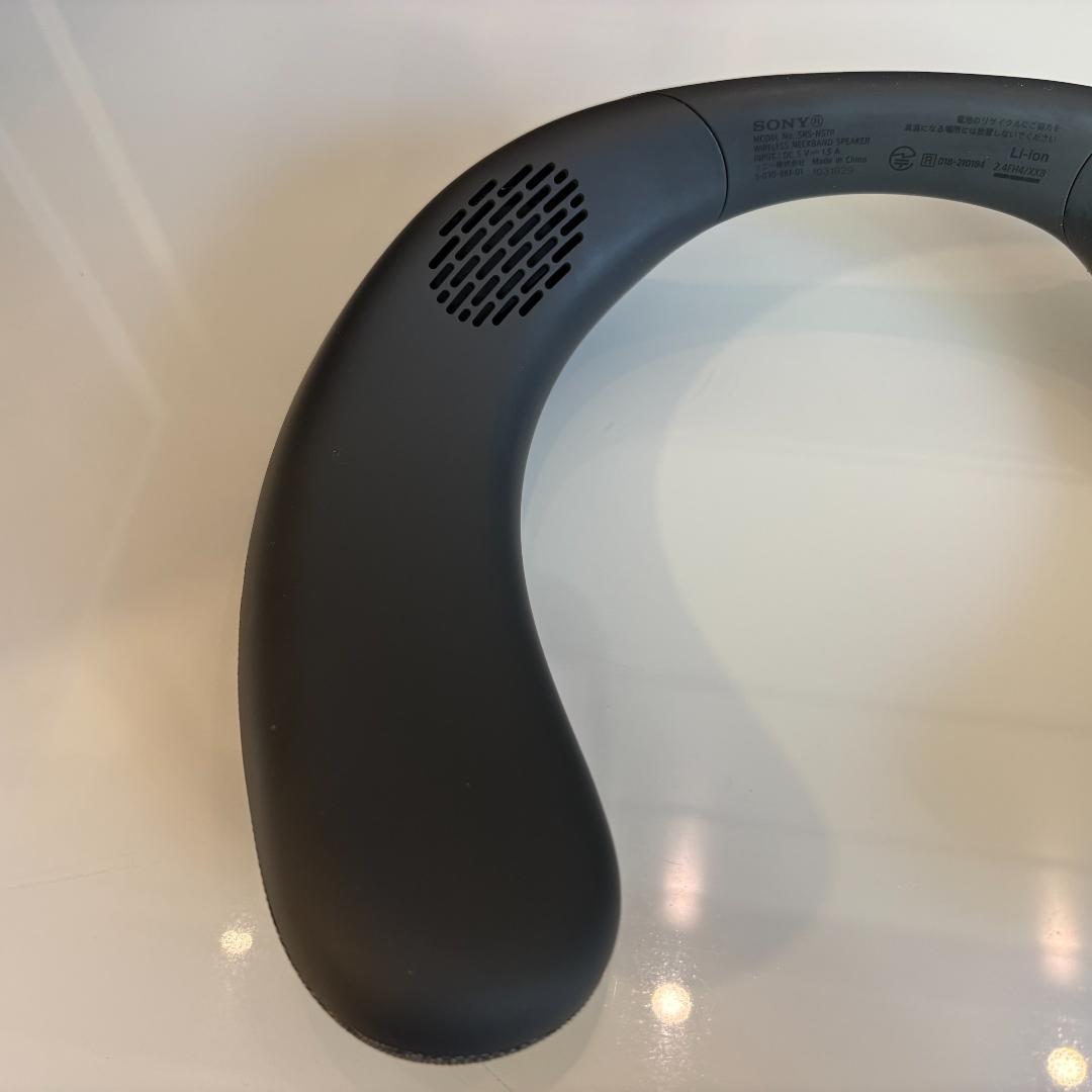 【メーカー新品交換品】 SONY ネックバンドスピーカー SRS-NS7　美品