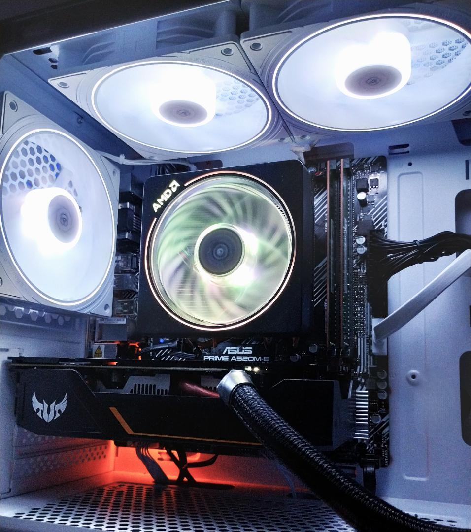 ゲーミングPC/Ryzen7 3700X/GTX1660Super/ダブルSSD