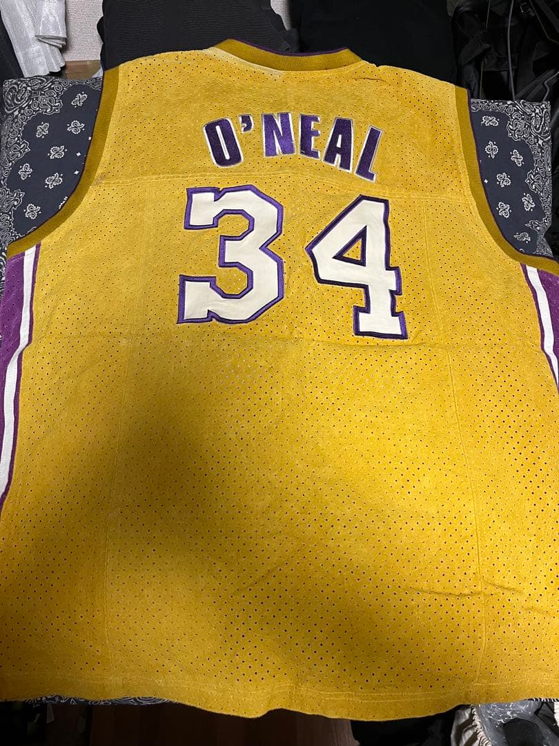 専用SHAQUILLE O'NEAL 34 LAKERS ユニフォーム