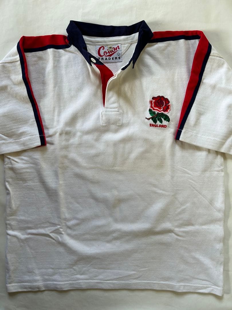 ラグビー 1993年イングランド代表カナダ遠征の実使用ジャージ
