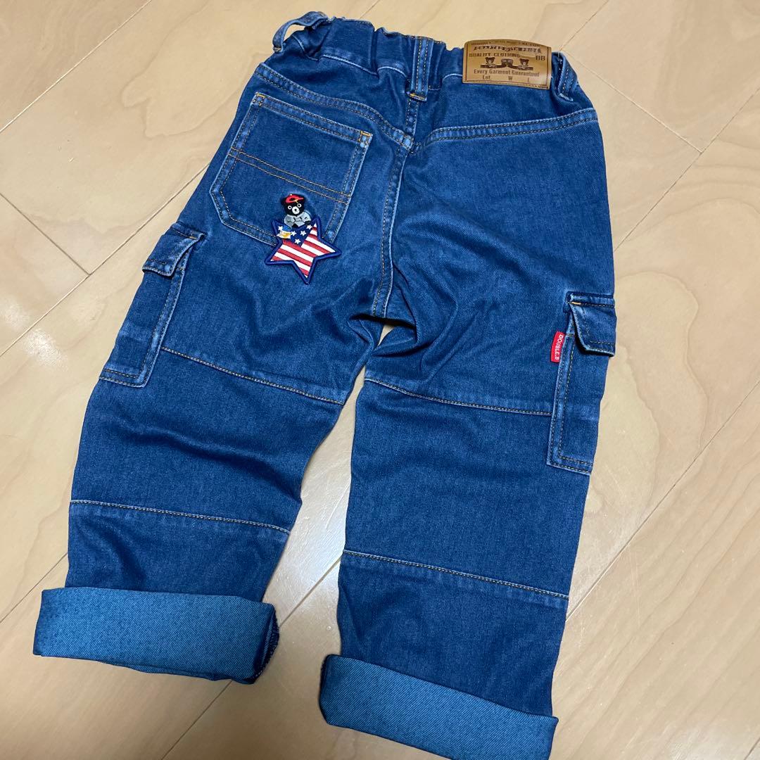 DOUBLE B デニム ジャケット パンツ セット 110
