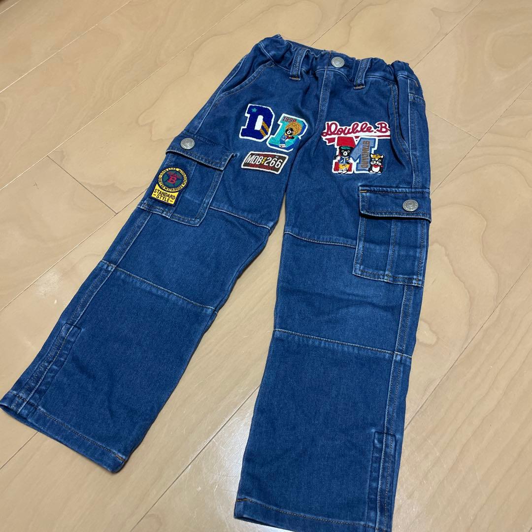 DOUBLE B デニム ジャケット パンツ セット 110