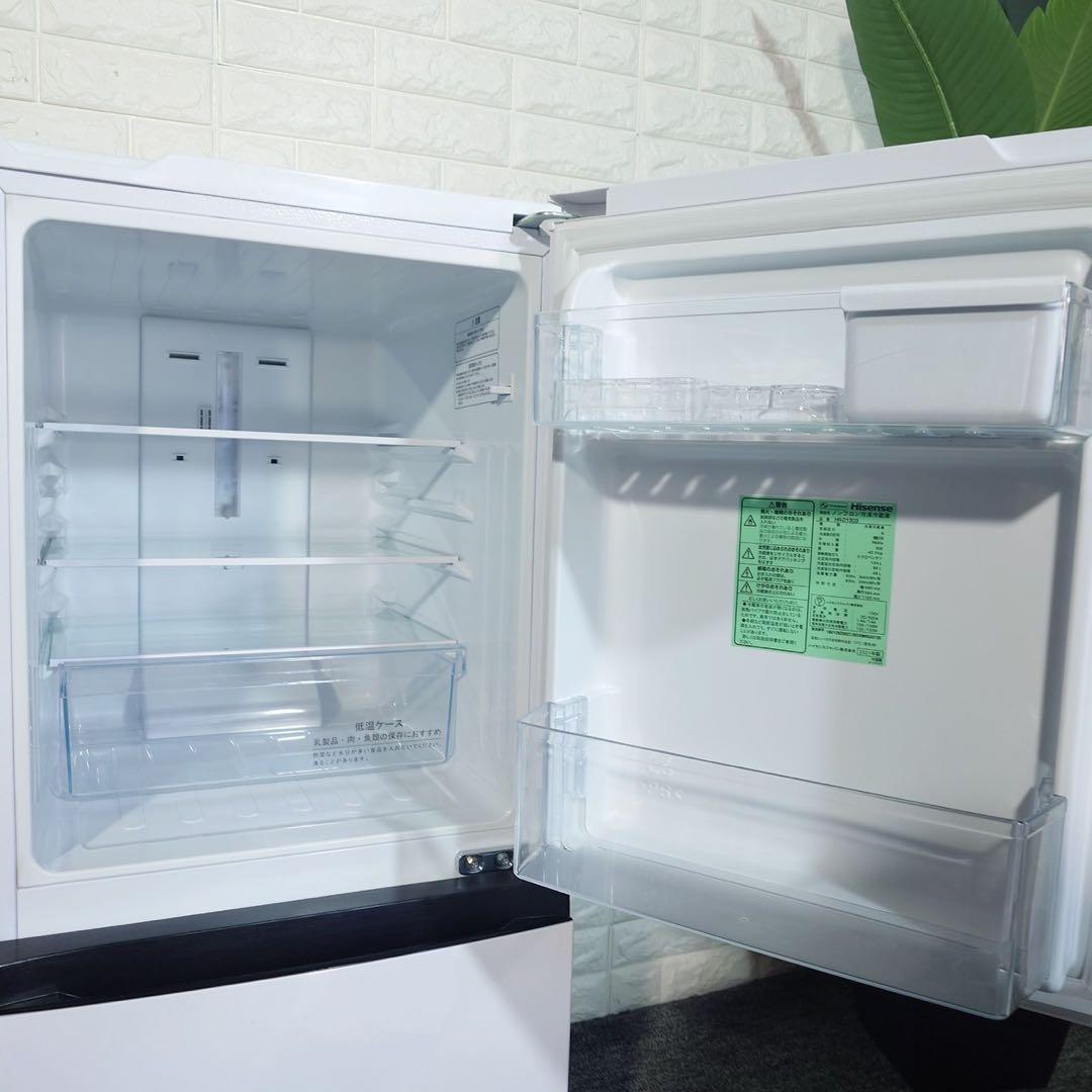 Hisense 生活家電 2点セット 冷蔵庫 洗濯機 1人暮し J073