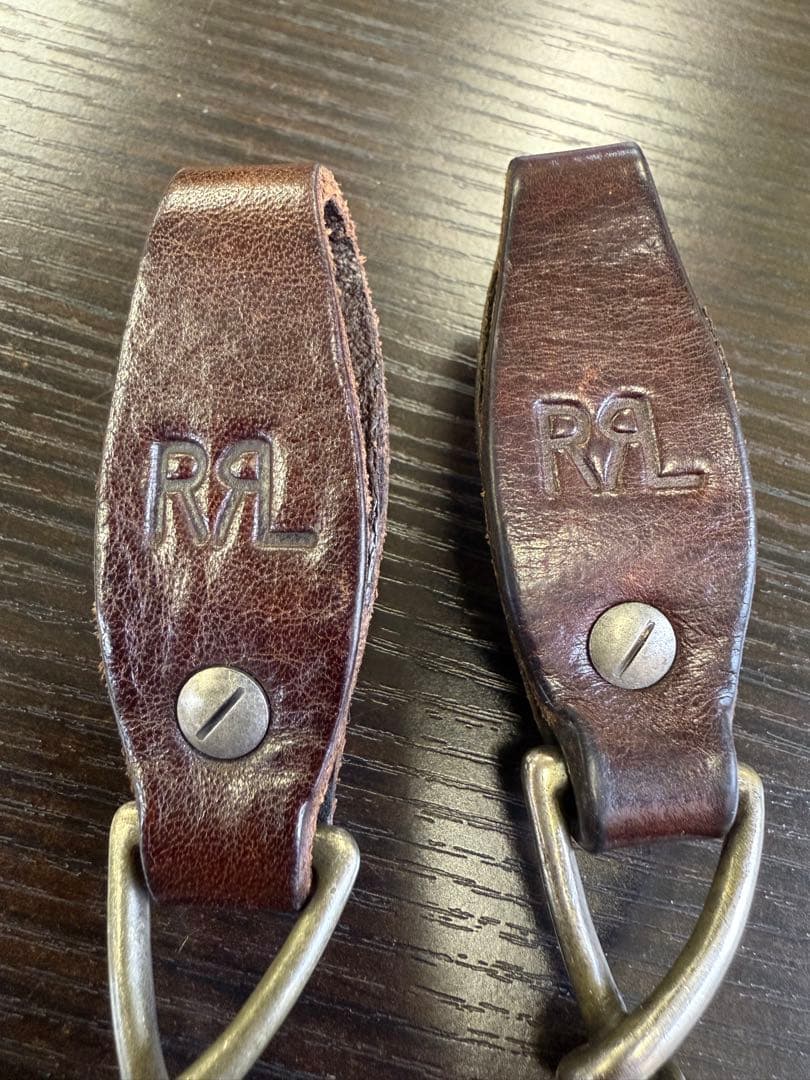 RRL（ダブルアールエル）ツールドレザー キーフォブ キーホルダー 2個セット