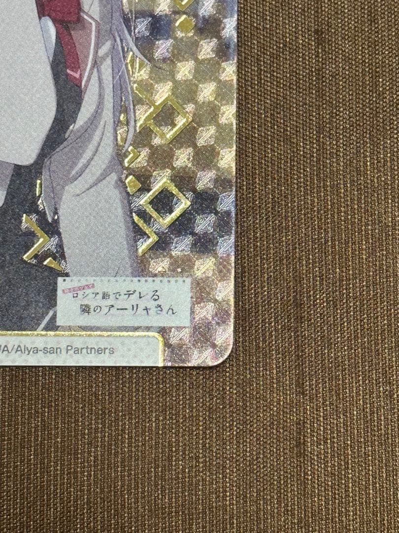 Reバース　アリサ・ミハイロヴナ・九条 TPP アーリャ さん