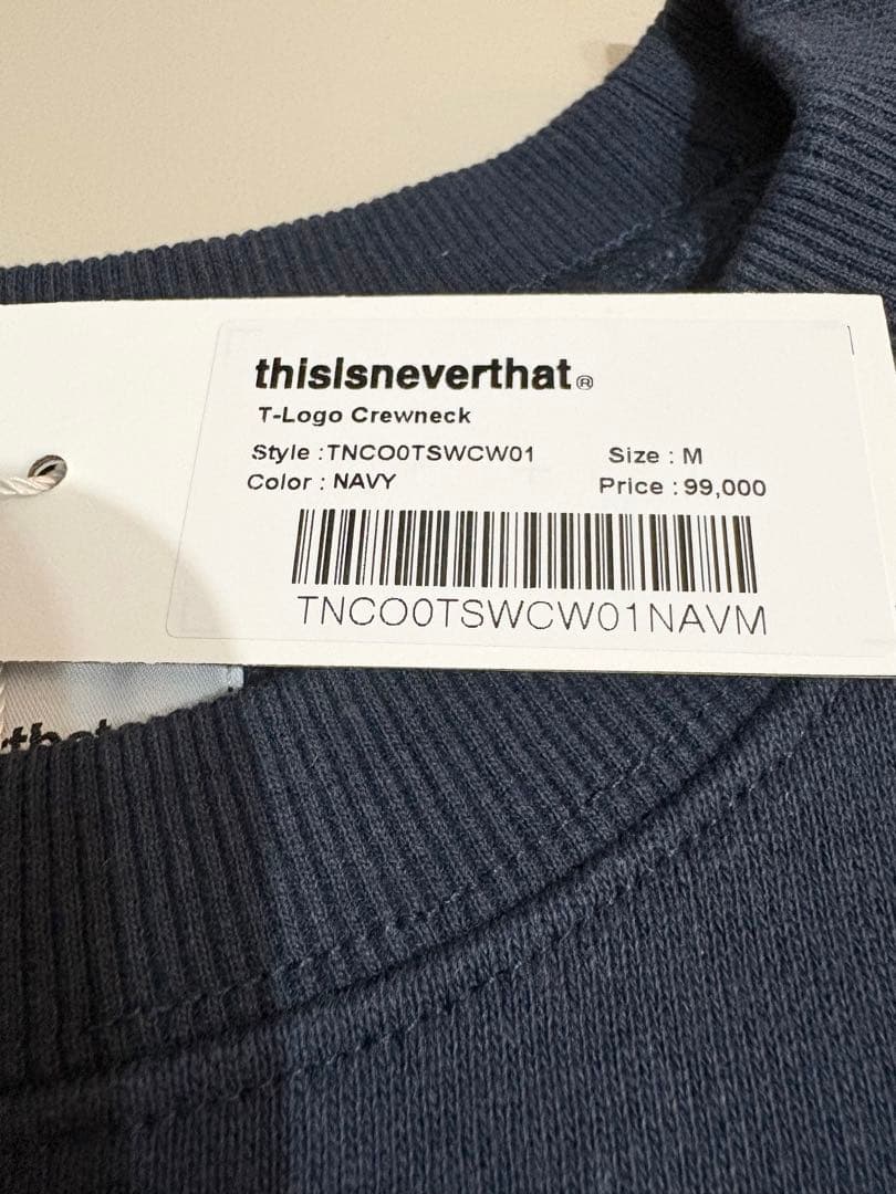 thisisneverthat スウェット T-Logo Crewneck
