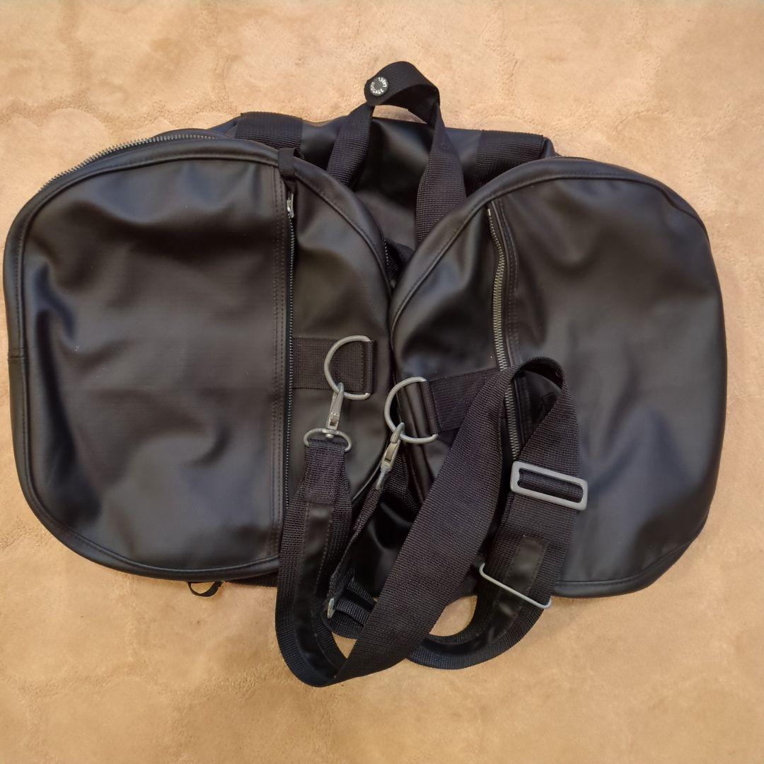 吉田カバン ラゲッジレーベル ドラム型 2WAY ボストンバッグ 黒 レア
